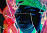create psychedelic album cover and abstract digital art